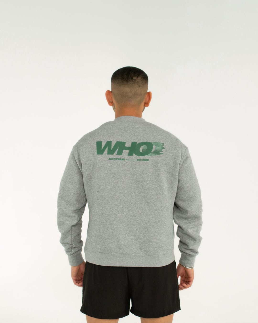 Evolve Crewneck | Grey Marle - Who Active