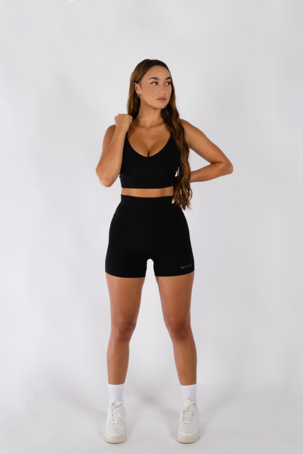 Staples Shorts 6" | Pitch Black - Who Active
